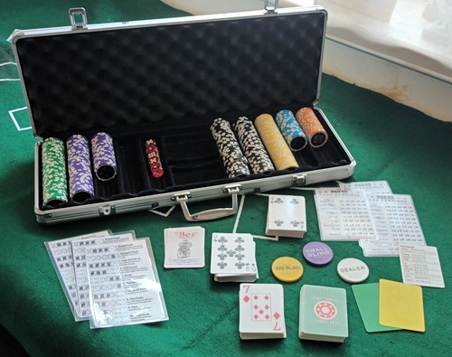 Poker chip set 325 - -, piece