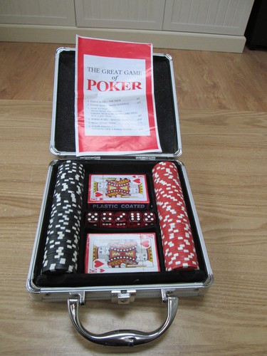 Poker set 100 pcs - , dice
