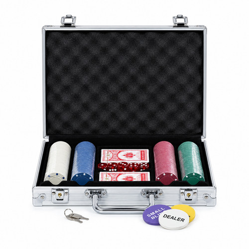 New poker set 200pc - set,