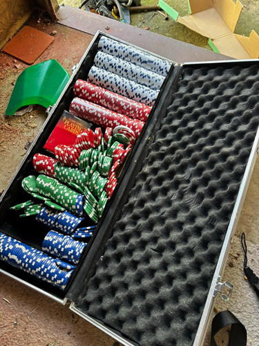 Poker casino chip set - poker,
