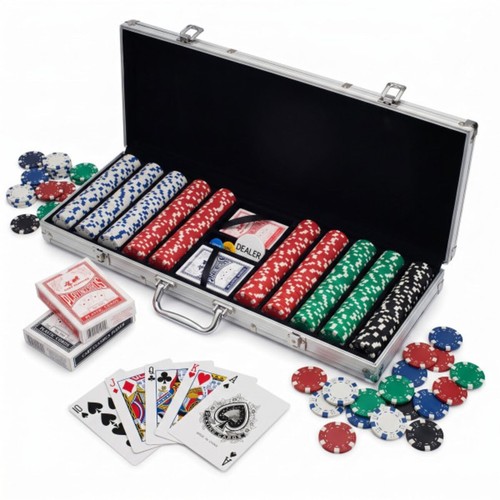 500 poker chips set - chips,