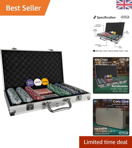Luxury 300 piece texas hold - luxury,