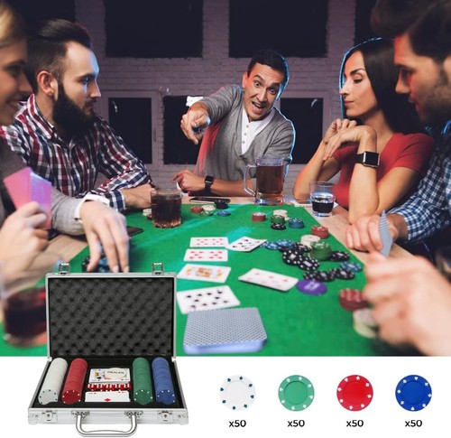 New poker set - new,