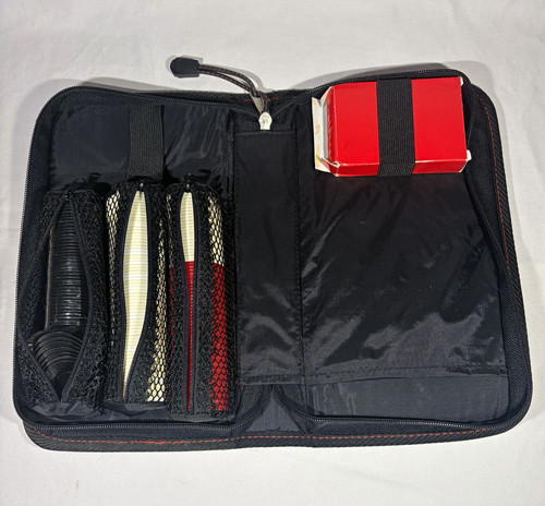 Poker chip set carrying - set, w/