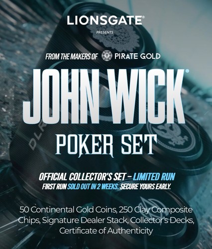 John wick collectible poker - wick,