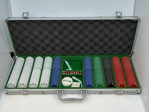 Poker casino chip set - chip,
