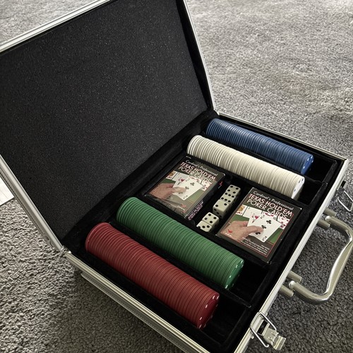 Poker chip set casino - poker,