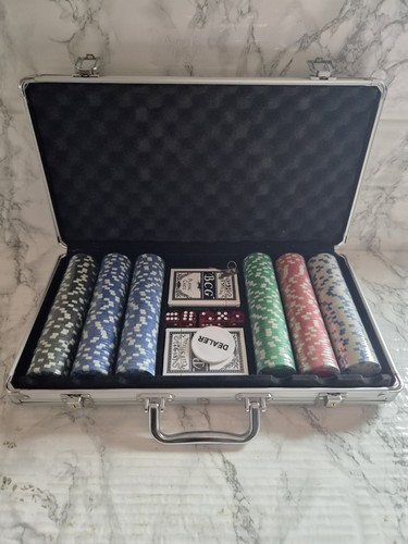 Poker set carry - set, case