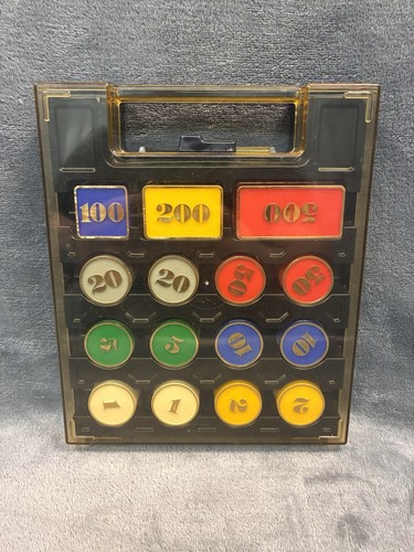 Vintage plastic poker - plastic, chip