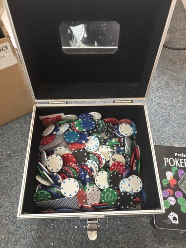 Bundle mixed poker chips - bundle,