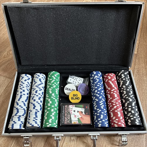 Poker set texas hold chips - poker, hold'em