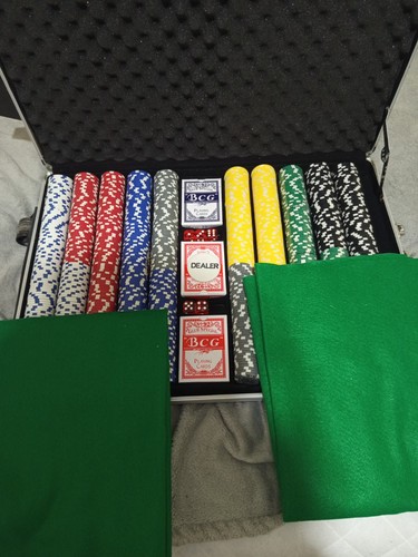 500 chip casino poker set - 500,