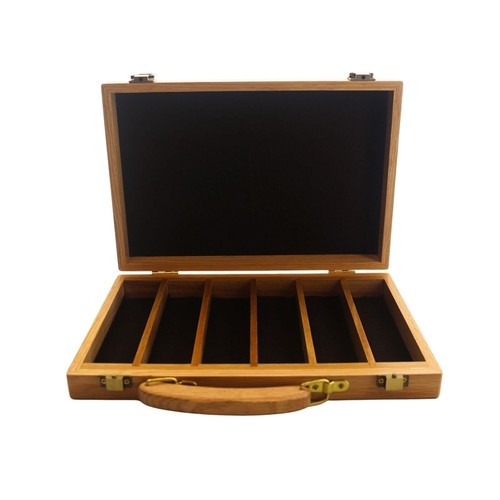 Wood poker chip case - wood, case,