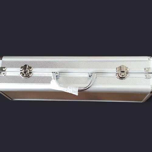 Silver aluminium lockable - silver,