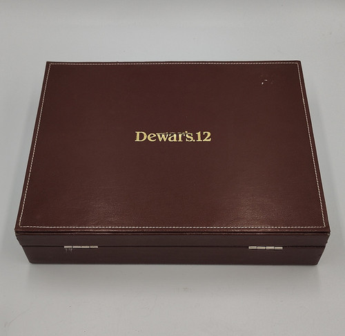 Dewar poker chip set w - dewar’s,