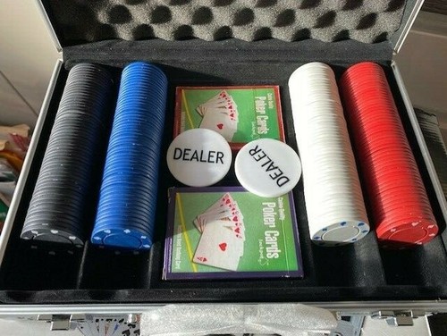 Poker set 200 chips with - poker,