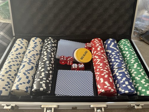 500 piece poker - chip, set